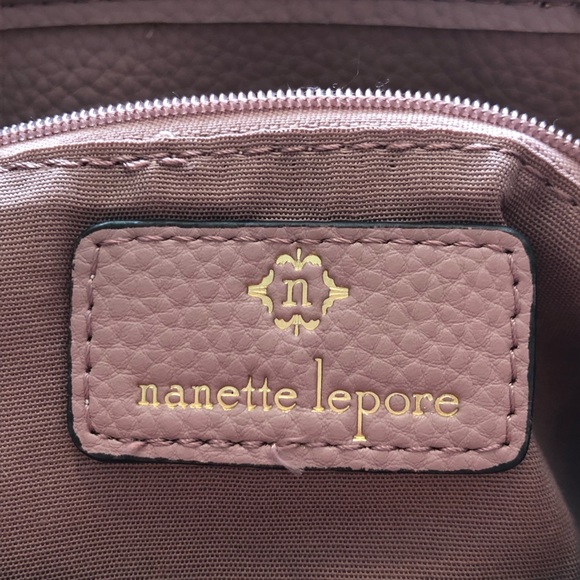 Nanette Lepore NWT!! Quilt gold chain Mauve bag - Picture 4 of 8